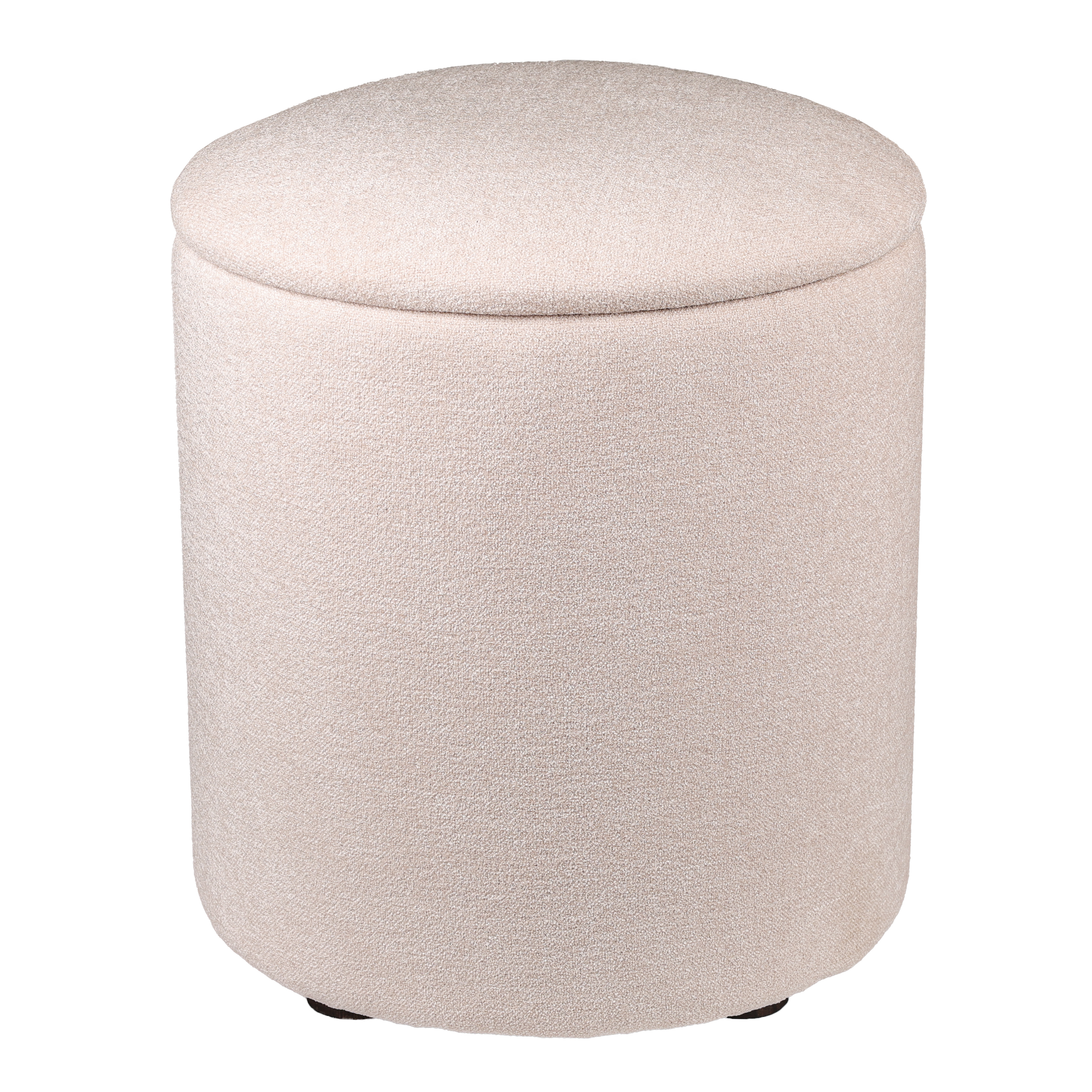 Изображение товара Пуф Альфа бежевый 35x41.5 см с отделением для хранения