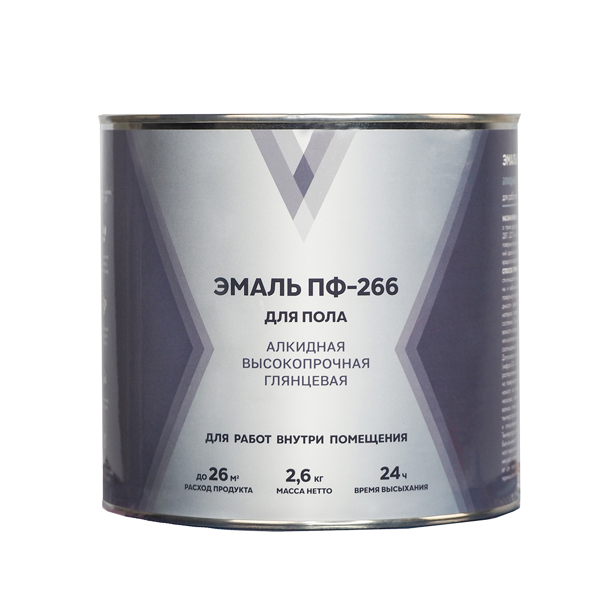Изображение товара Эмаль V ПФ-266 глянцевая золотисто-коричневая 2.6 кг