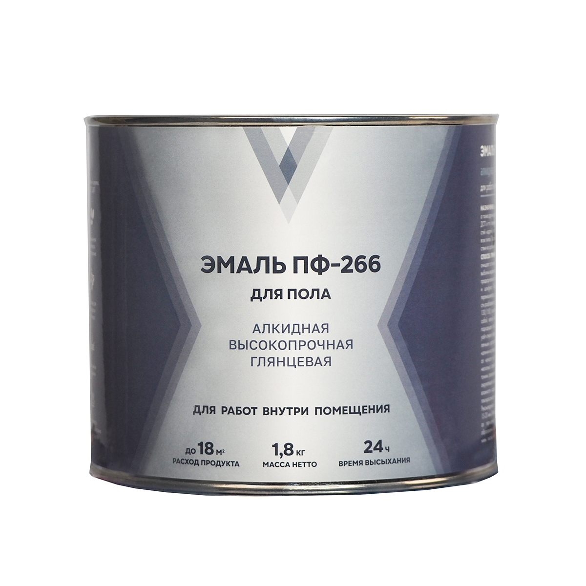 Изображение товара Эмаль V ПФ-266 глянцевая светлый орех 1.8 кг