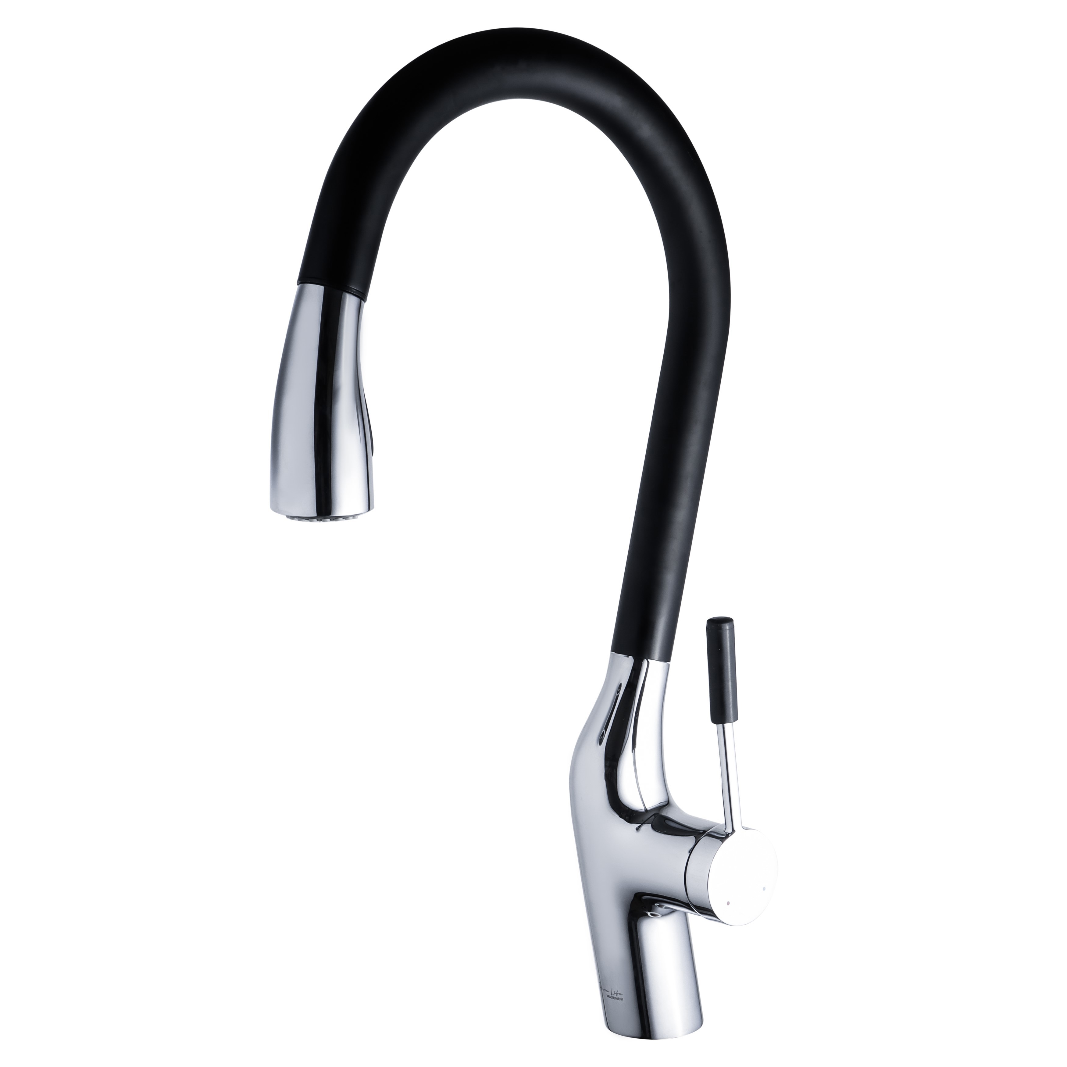 Изображение товара Смеситель для кухни Maxonor Pure Life PL4284-7 поворотный излив хромированный