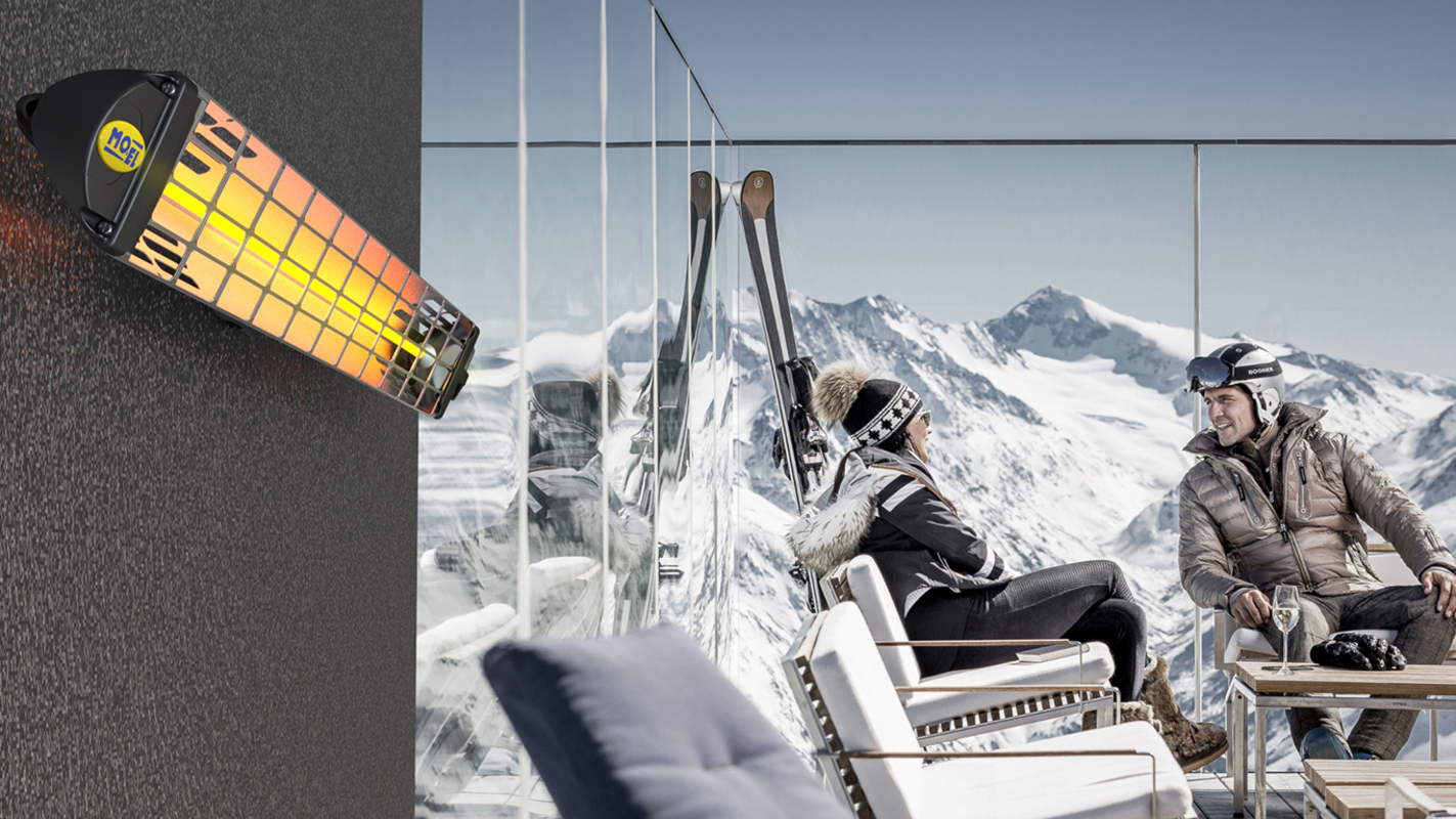 Изображение товара Инфракрасный обогреватель MO-EL Fiore 766 N 1200 Вт для открытых и закрытых помещений