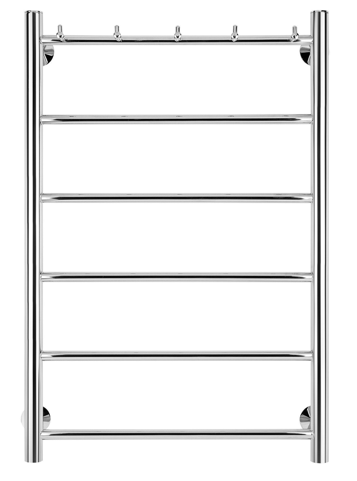 Изображение товара Полотенцесушитель водяной лесенка Secado Триада 1 к 800x500 мм универсальная подводка нержавеющая сталь цвет хром