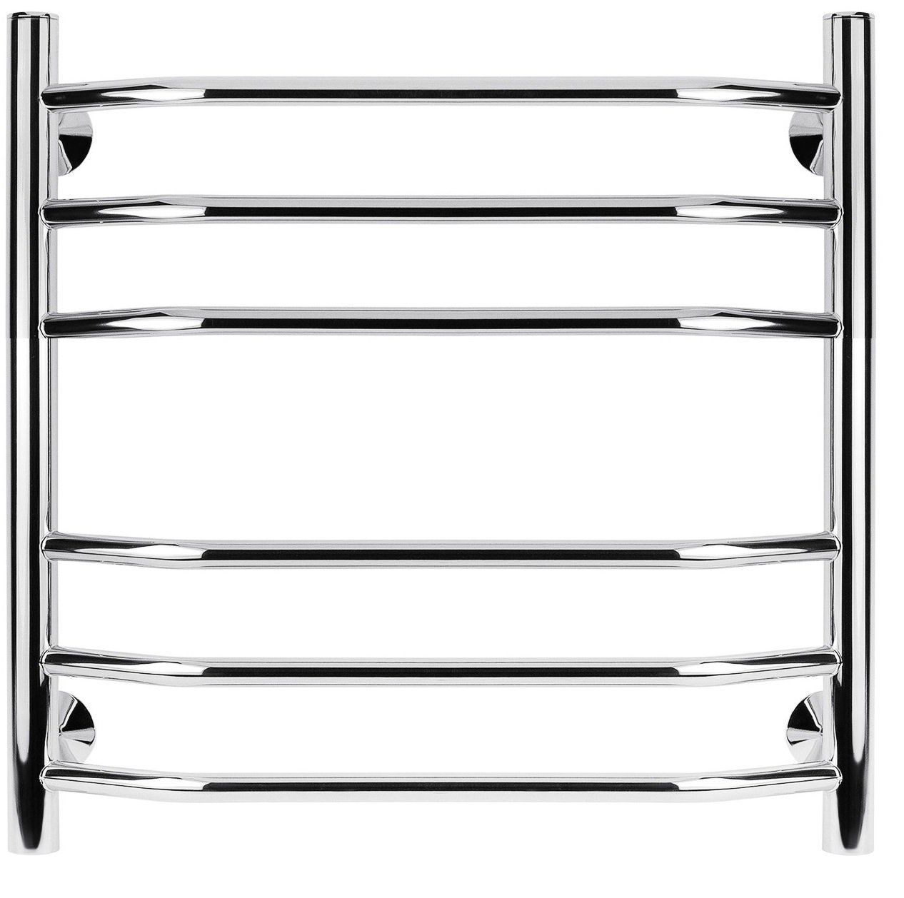 Изображение товара Полотенцесушитель водяной лесенка Secado Агата 3 600x500 мм универсальная подводка нержавеющая сталь цвет хром