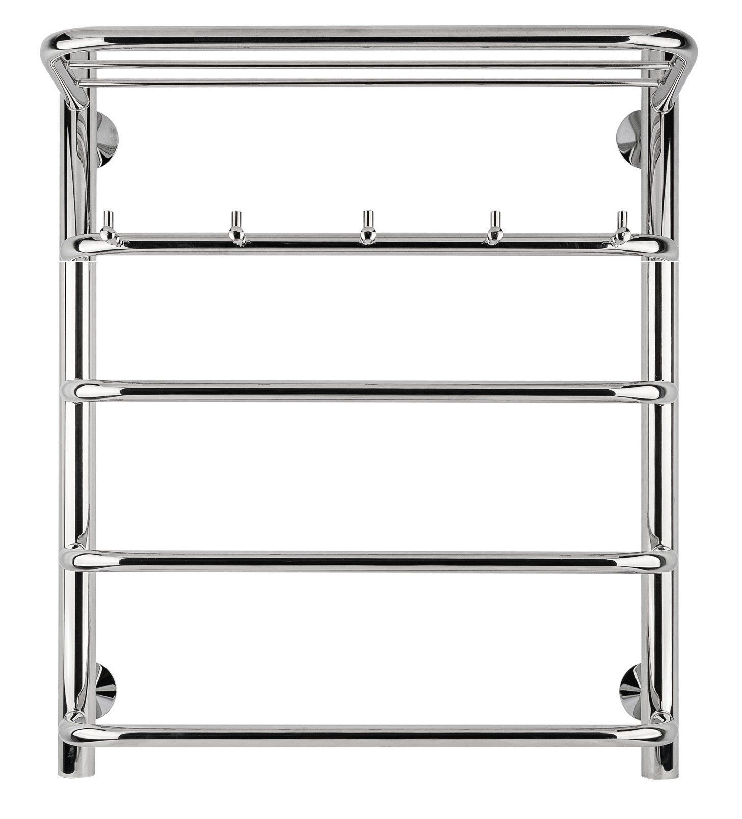 Изображение товара Водяной полотенцесушитель Secado Мерида 1 КСП 600х500 мм нержавейка хром