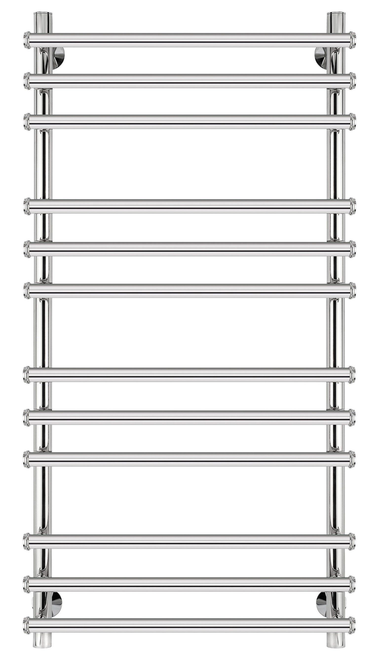 Изображение товара Полотенцесушитель электрический Secado Турин + L 600x1200 мм 300 Вт с терморегулятором лесенка цвет хром