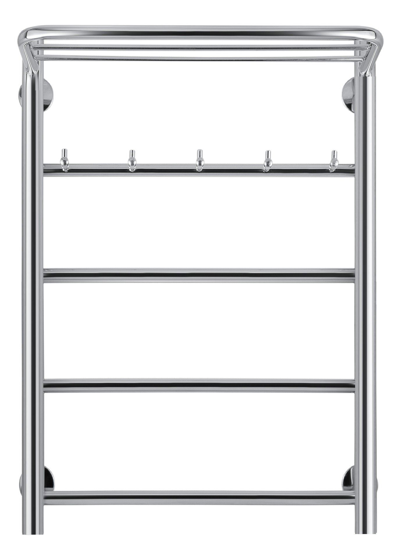 Изображение товара Электрический полотенцесушитель Secado Триада 1 КСП 500x600 мм с полкой хром