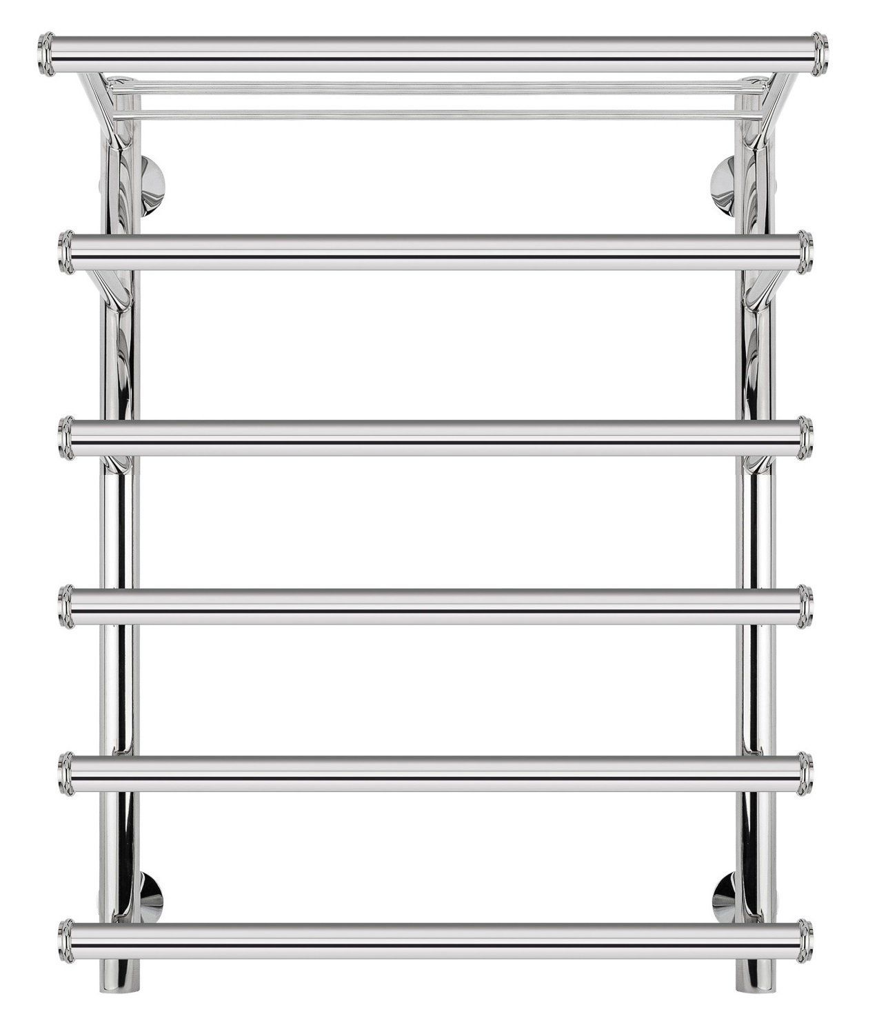 Изображение товара Электрический полотенцесушитель Secado Турин 6 правый 600x800 мм 300 Вт хром