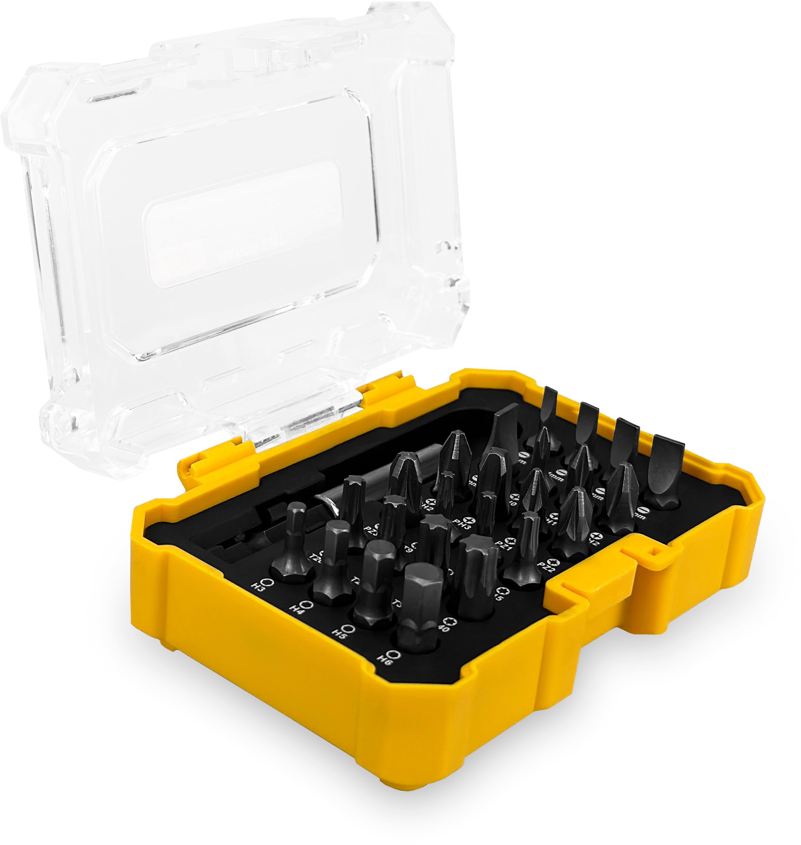 Изображение товара Набор магнитных бит Vertextools 0033-25 25 шт комплект для дрелей и шуруповертов