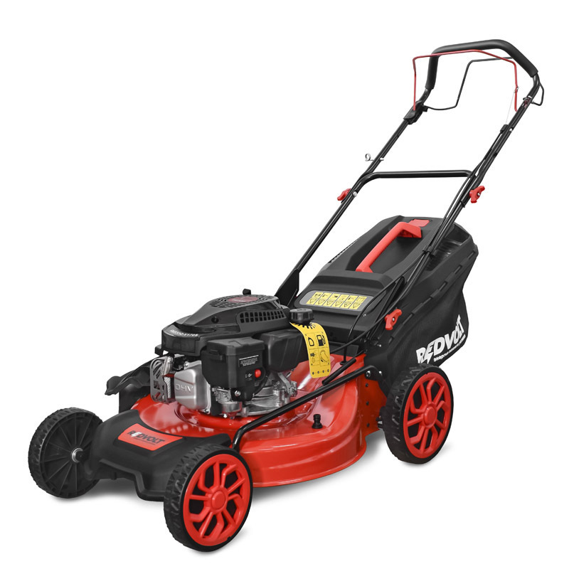 Изображение товара Газонокосилка бензиновая самоходная Redvolt Rms53q-v170s 4.5 л.с. 53 см