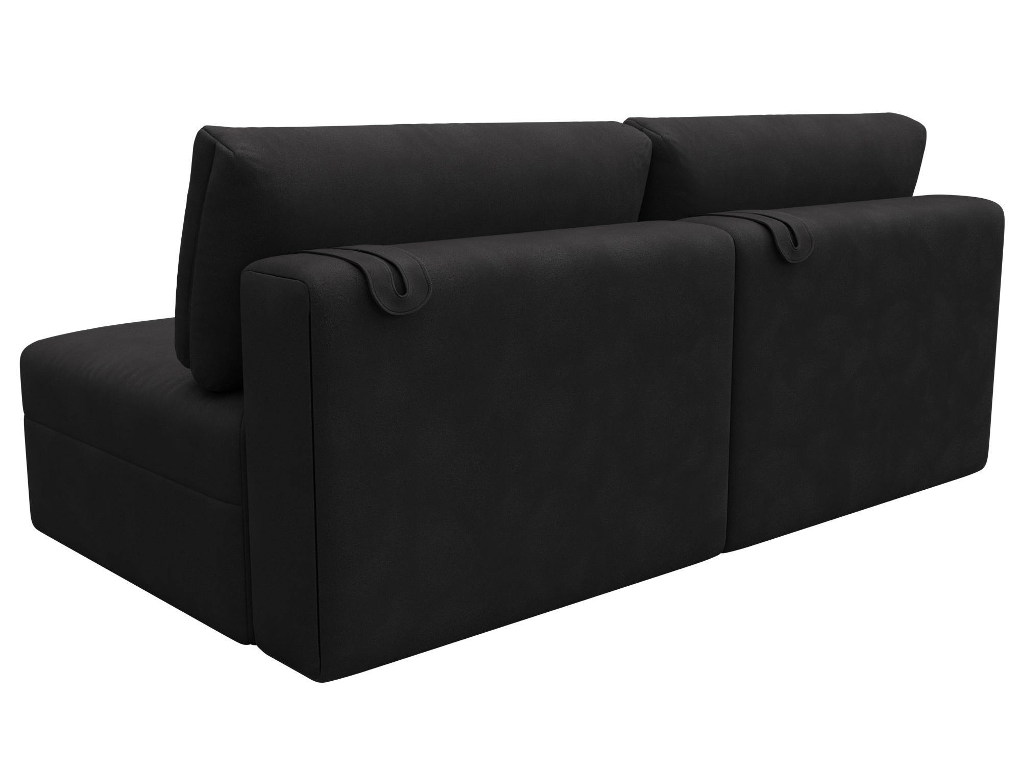 Изображение товара Диван прямой модульный Лига-060 НПБ Лига диванов 129466 200x84x118 см замша цвет joly 08 коричневый