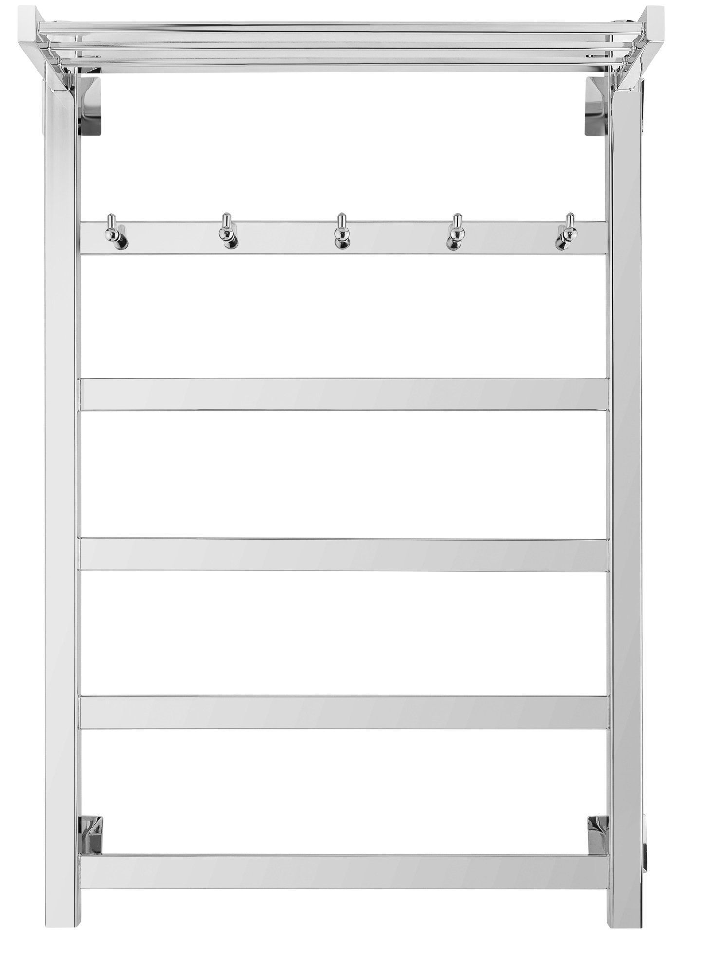 Изображение товара Полотенцесушитель водяной лесенка Secado Корсико 1 ксп 800x500 мм универсальная подводка нержавеющая сталь цвет хром