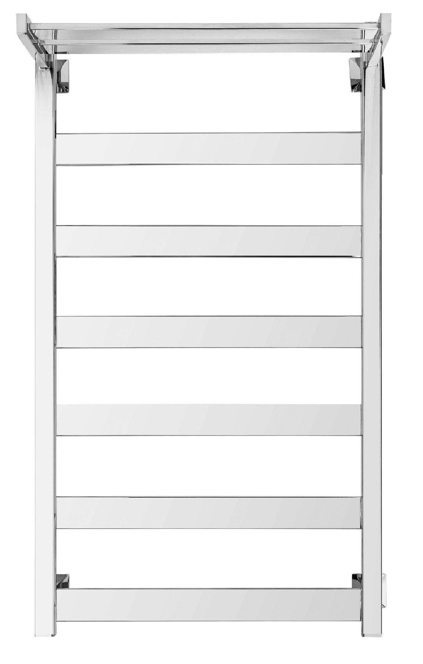 Изображение товара Полотенцесушитель водяной лесенка Secado Комано 1 сп 1000x500 мм универсальная подводка нержавеющая сталь цвет хром