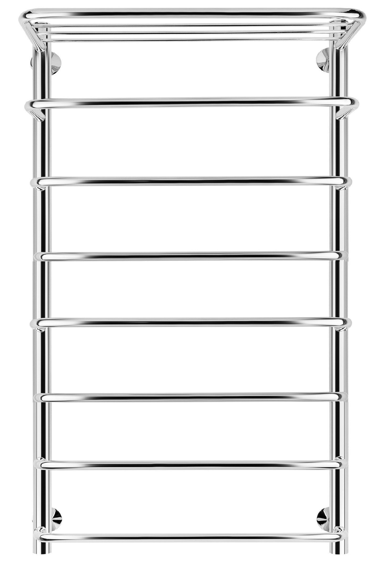 Изображение товара Полотенцесушитель электрический Secado Мерида 2 СП L 500x1000 мм 300 Вт с терморегулятором и полкой лесенка цвет хром