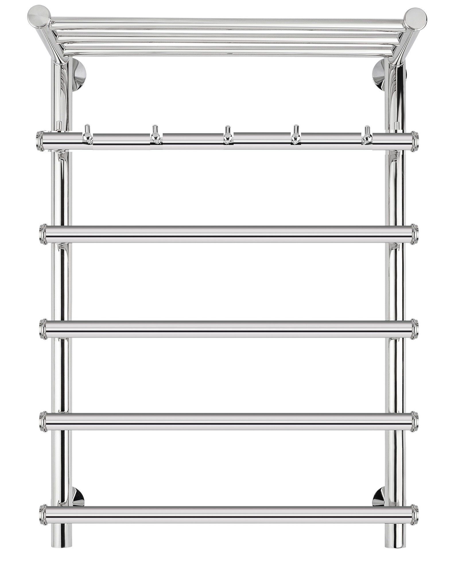 Изображение товара Полотенцесушитель водяной Secado Турин 1 КСП 80x60 см нержавеющая сталь хром