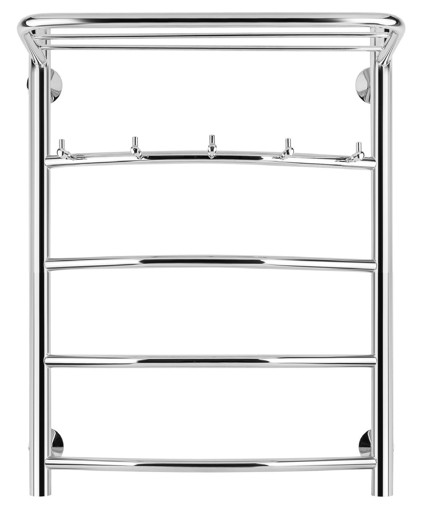 Изображение товара Электрический полотенцесушитель Secado Милан 1 КСП с терморегулятором хром 600x500 мм 300 Вт