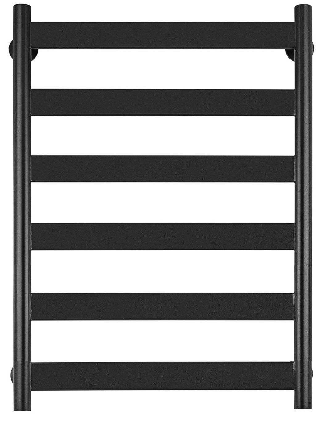 Изображение товара Полотенцесушитель электрический Secado Комано 2 левый 500x800 мм 300 Вт с терморегулятором лесенка цвет черный матовый