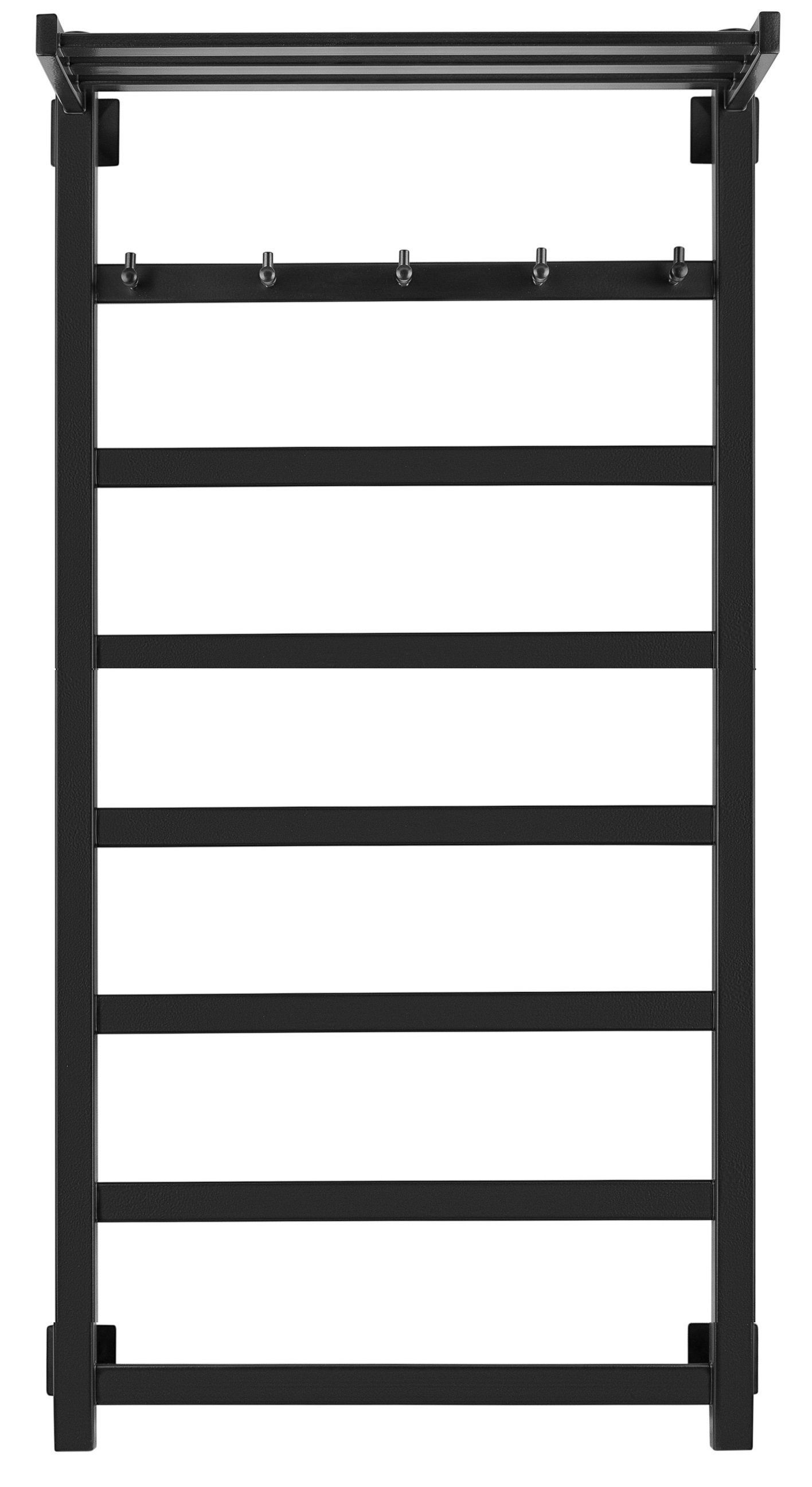 Изображение товара Полотенцесушитель водяной Secado Корсико 1 КСП 100/50 черный матовый нержавейка