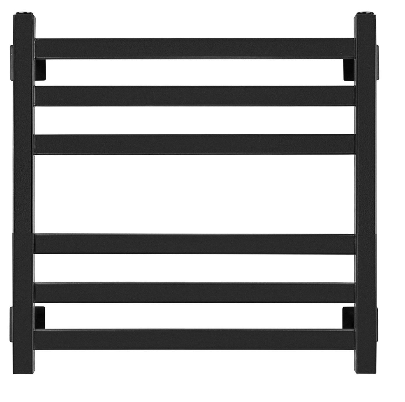 Изображение товара Полотенцесушитель электрический Secado Корсико 3 500x600 мм 300Вт с терморегулятором лесенка цвет черный матовый