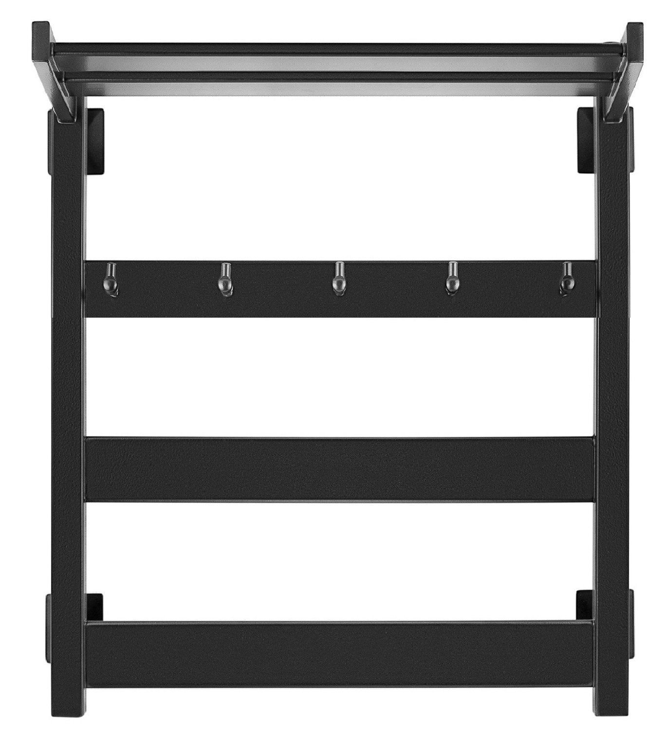 Изображение товара Полотенцесушитель водяной лесенка Secado Комано 1 ксп 600x500 мм универсальная подводка нержавеющая сталь цвет черный