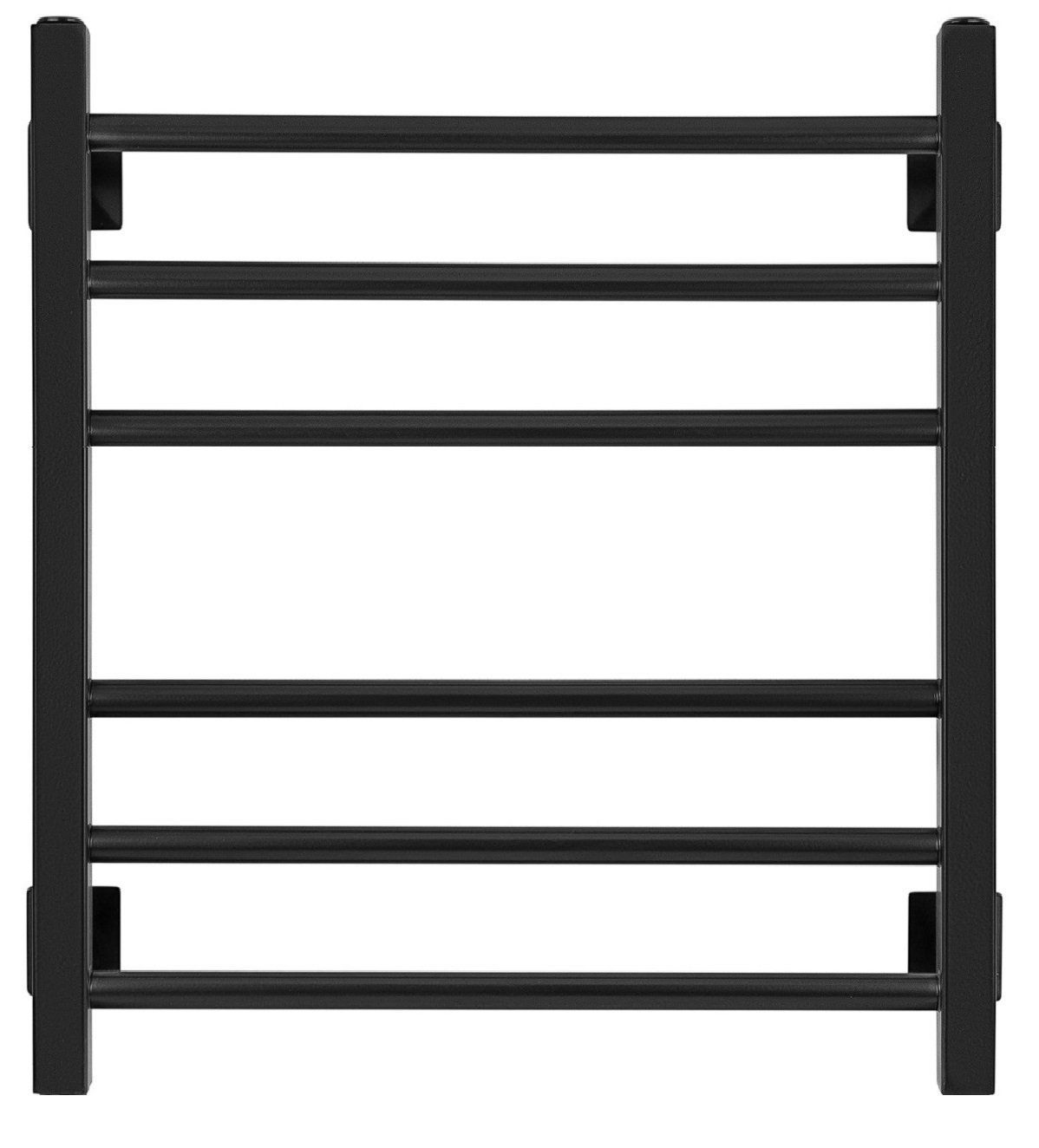 Изображение товара Полотенцесушитель водяной лесенка Secado Модена 600x500 мм универсальная подводка нержавеющая сталь цвет черный