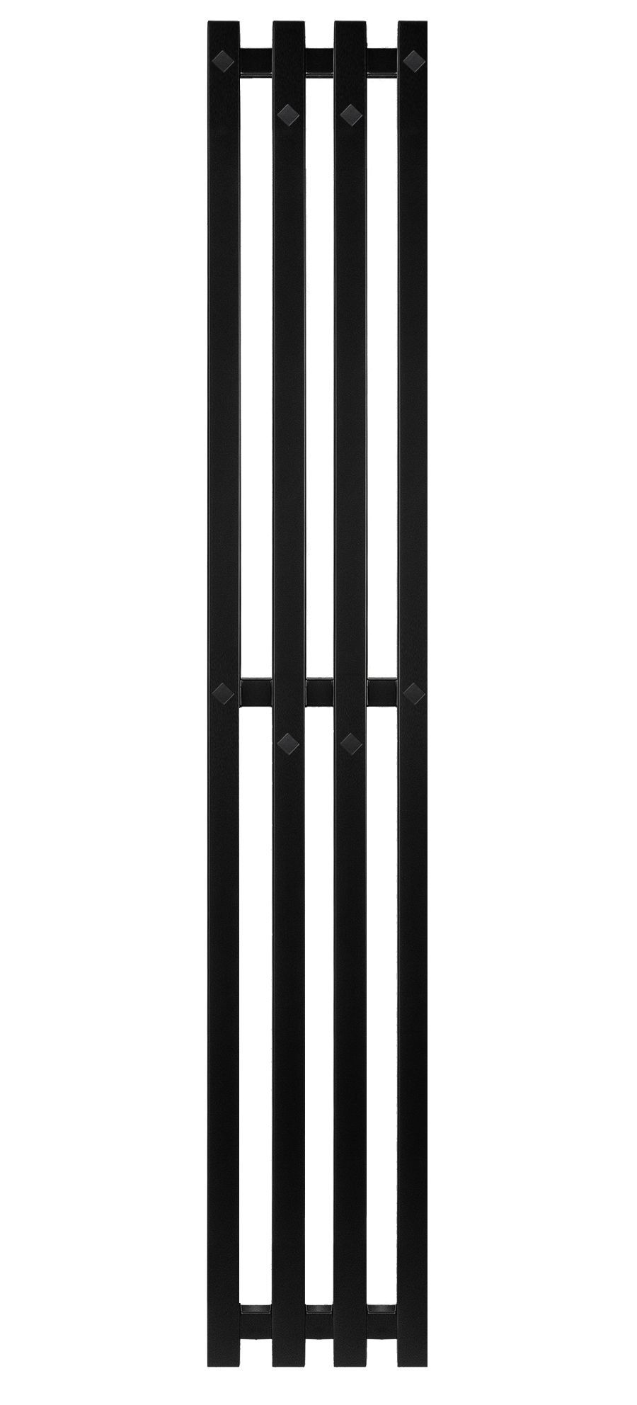 Изображение товара Водяной полотенцесушитель Secado Сандриго 4К черный матовый 1800x240 мм