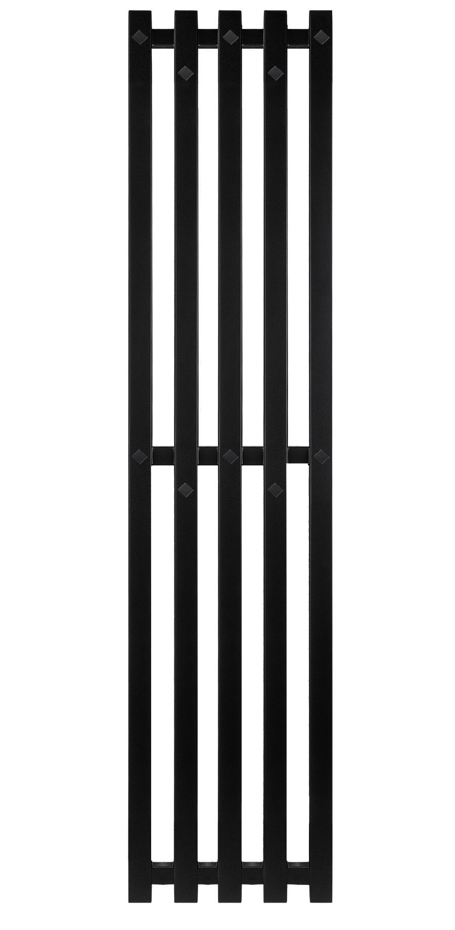 Изображение товара Полотенцесушитель электрический Secado Сандриго 5К правый 310x1000 мм 300 Вт с терморегулятором I-образный цвет черный матовый