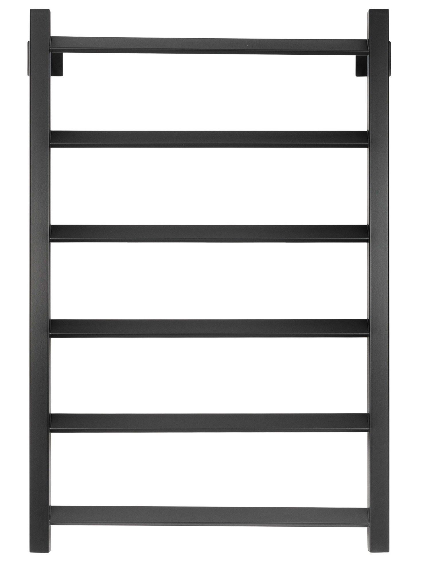 Изображение товара Полотенцесушитель электрический Secado Корсико Grado левый 500x800 мм 300 Вт с терморегулятором лесенка цвет черный матовый