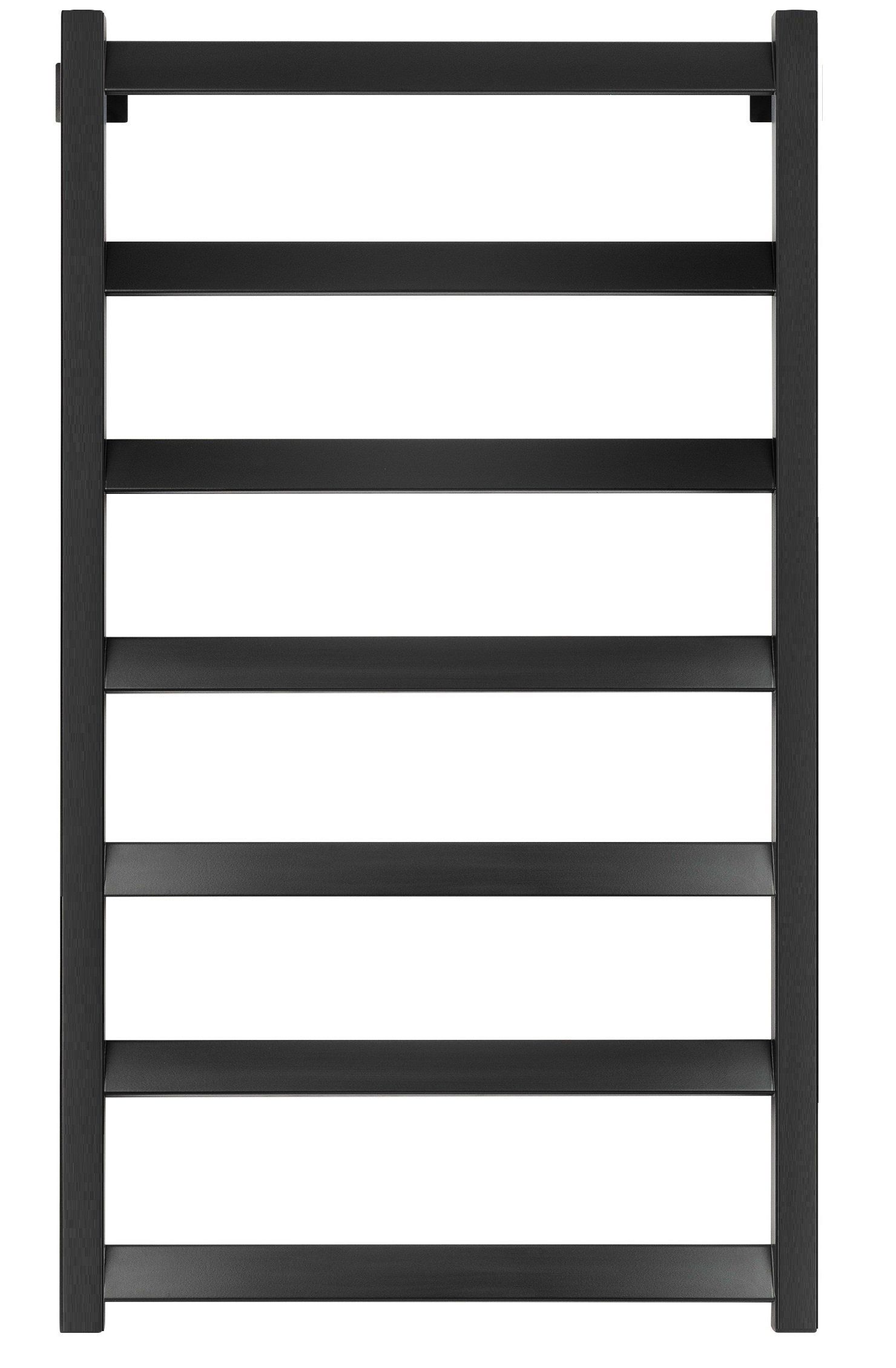 Изображение товара Полотенцесушитель электрический Secado Комано Grado правый 500x1000 мм 300 Вт с терморегулятором лесенка цвет черный матовый