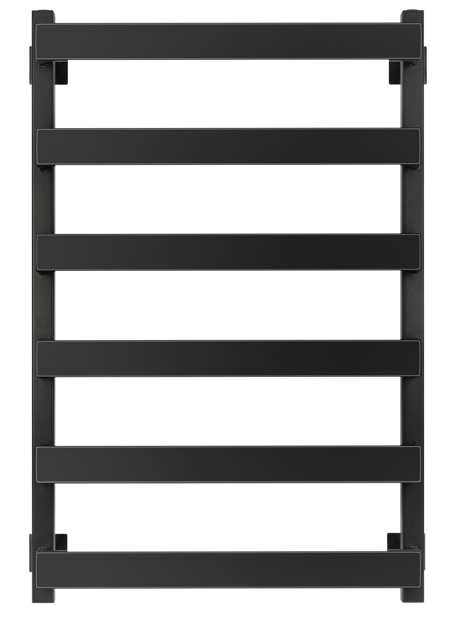 Изображение товара Полотенцесушитель электрический Secado Кродо левый 500x800 мм 300 Вт с терморегулятором лесенка цвет черный матовый