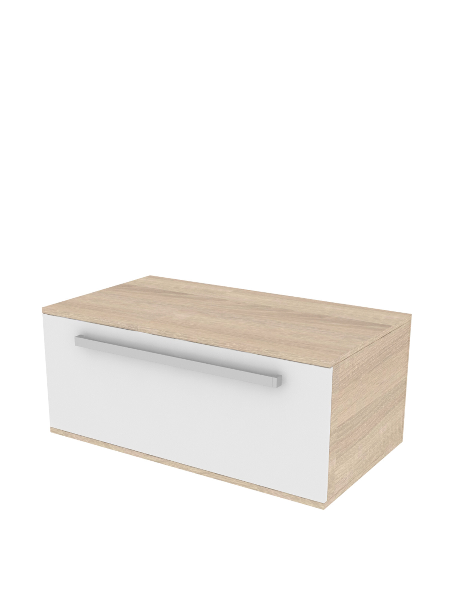 Изображение товара Шкаф Beneli 2021013502300 87.5x37x51 см ЛДСП цвет белый