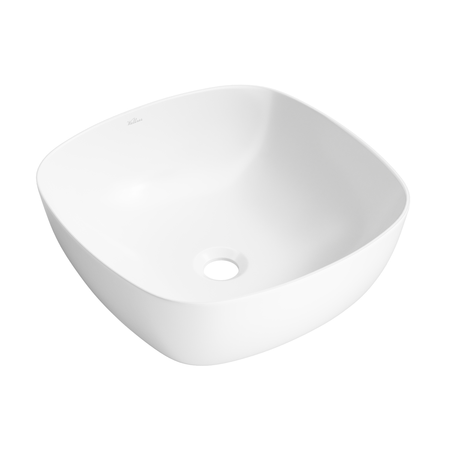 Изображение товара Раковина Wellsee Ground Breaking 20218589R 40 см с комплектом аксессуаров
