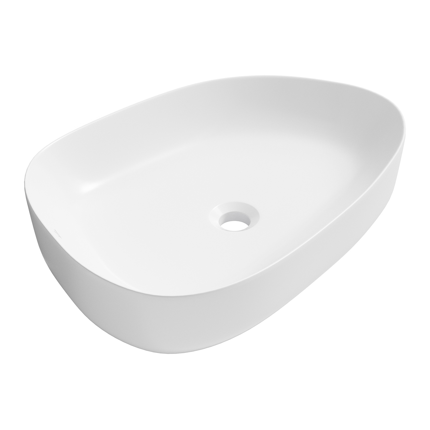 Изображение товара Раковина Wellsee Belle Spa 3.0 55 см глянцевая с комплектом аксессуаров