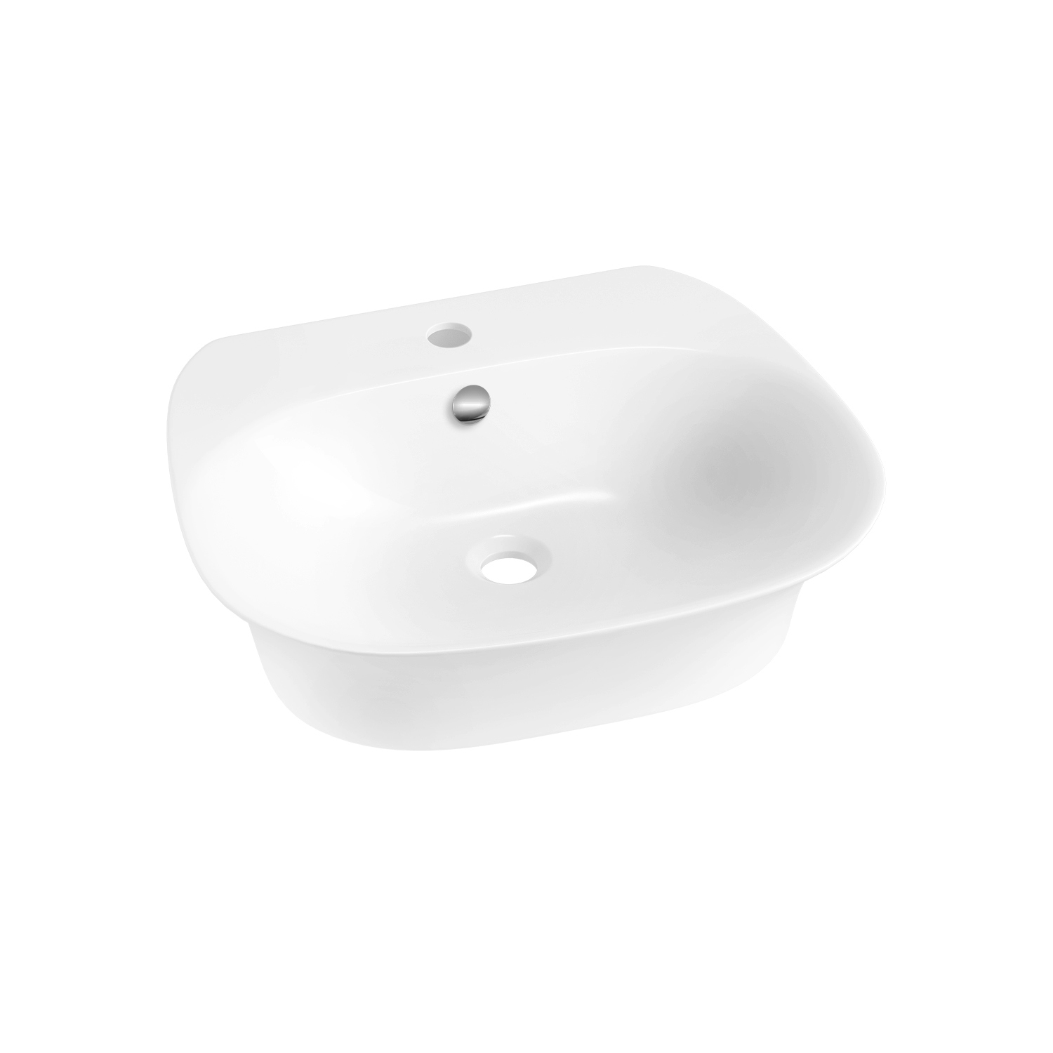 Изображение товара Раковина Wellsee excellence pro 20219025R 50см с комплектом для ванной