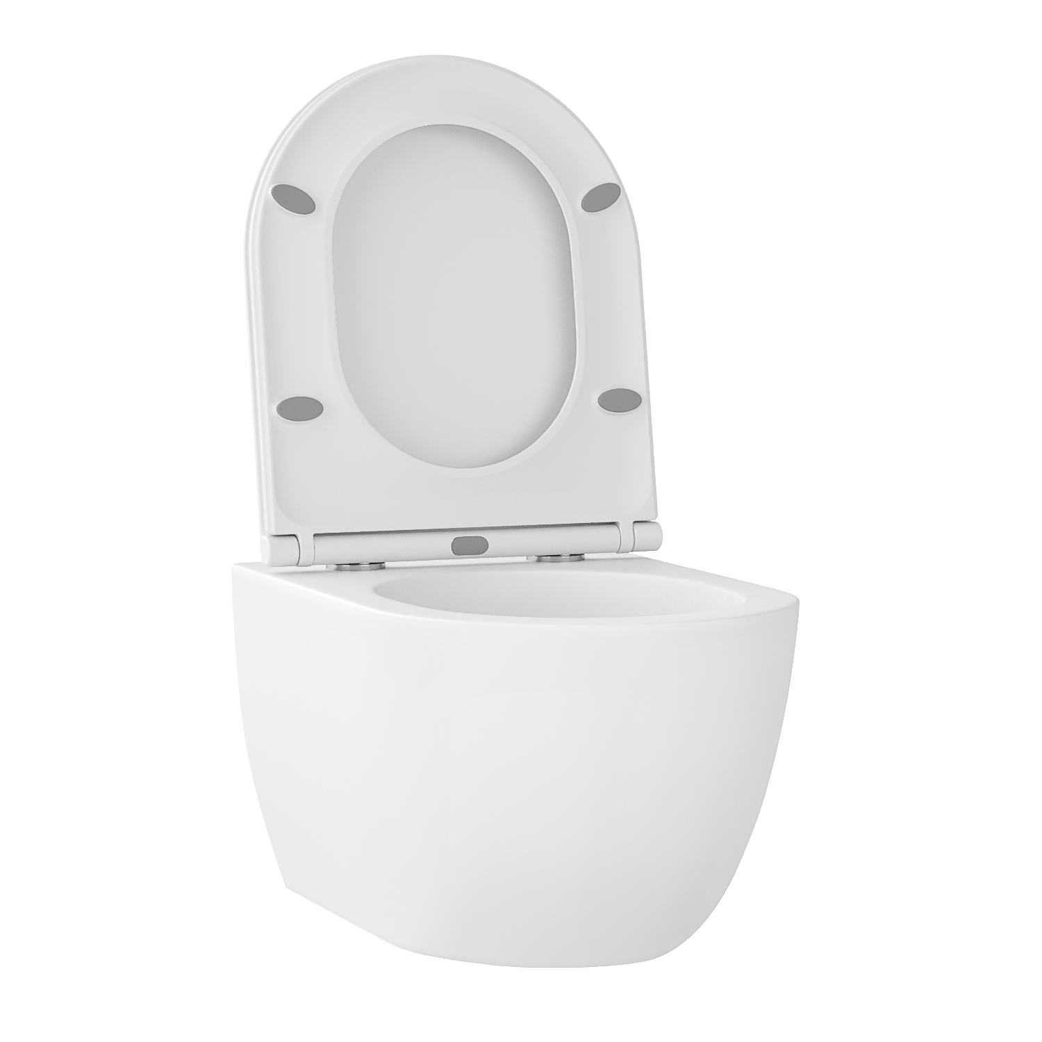 Изображение товара Комплект инсталляция с унитазом Lavinia boho 20219114R безободковый белый Германия