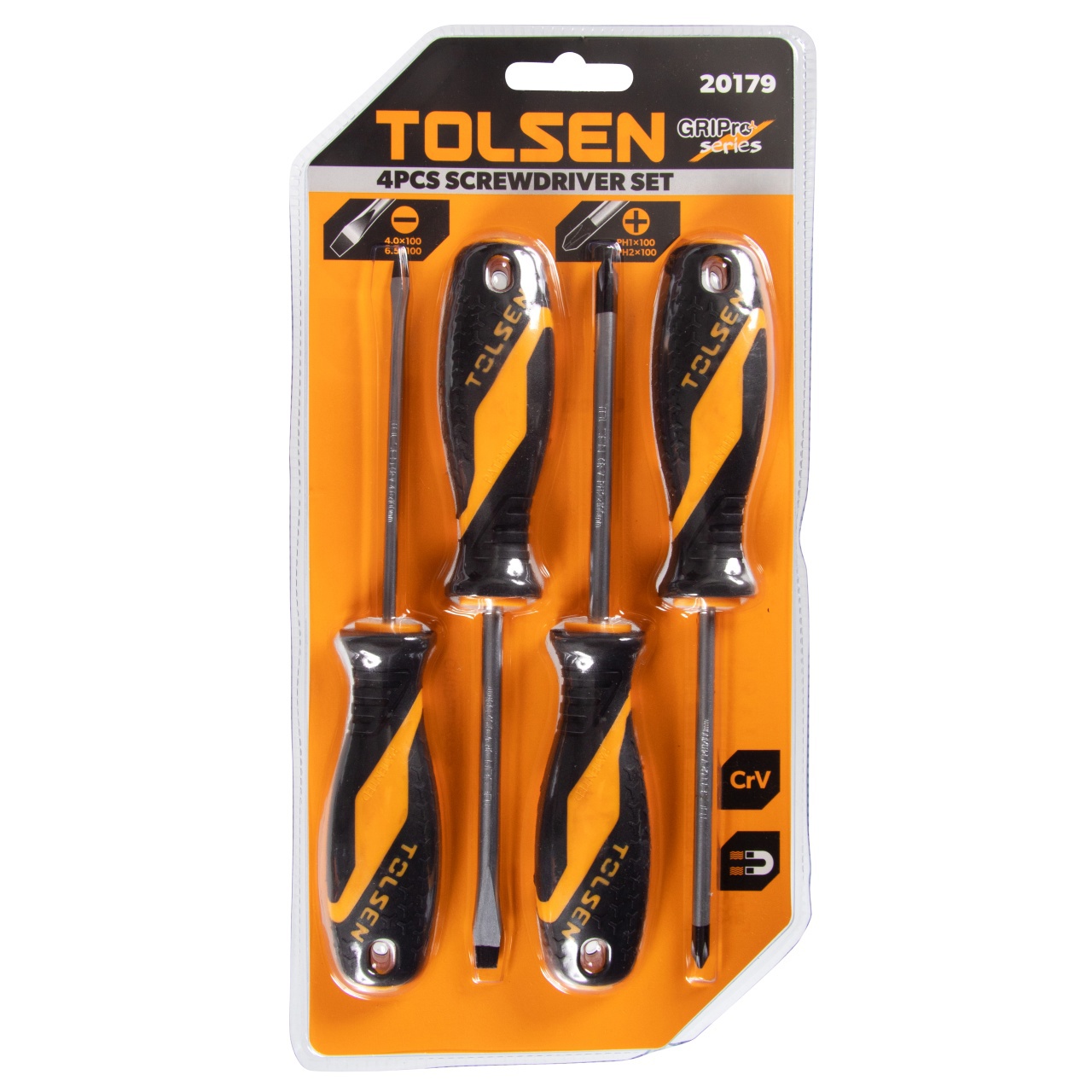 Изображение товара Набор отверток Tolsen TT20179, 4 шт