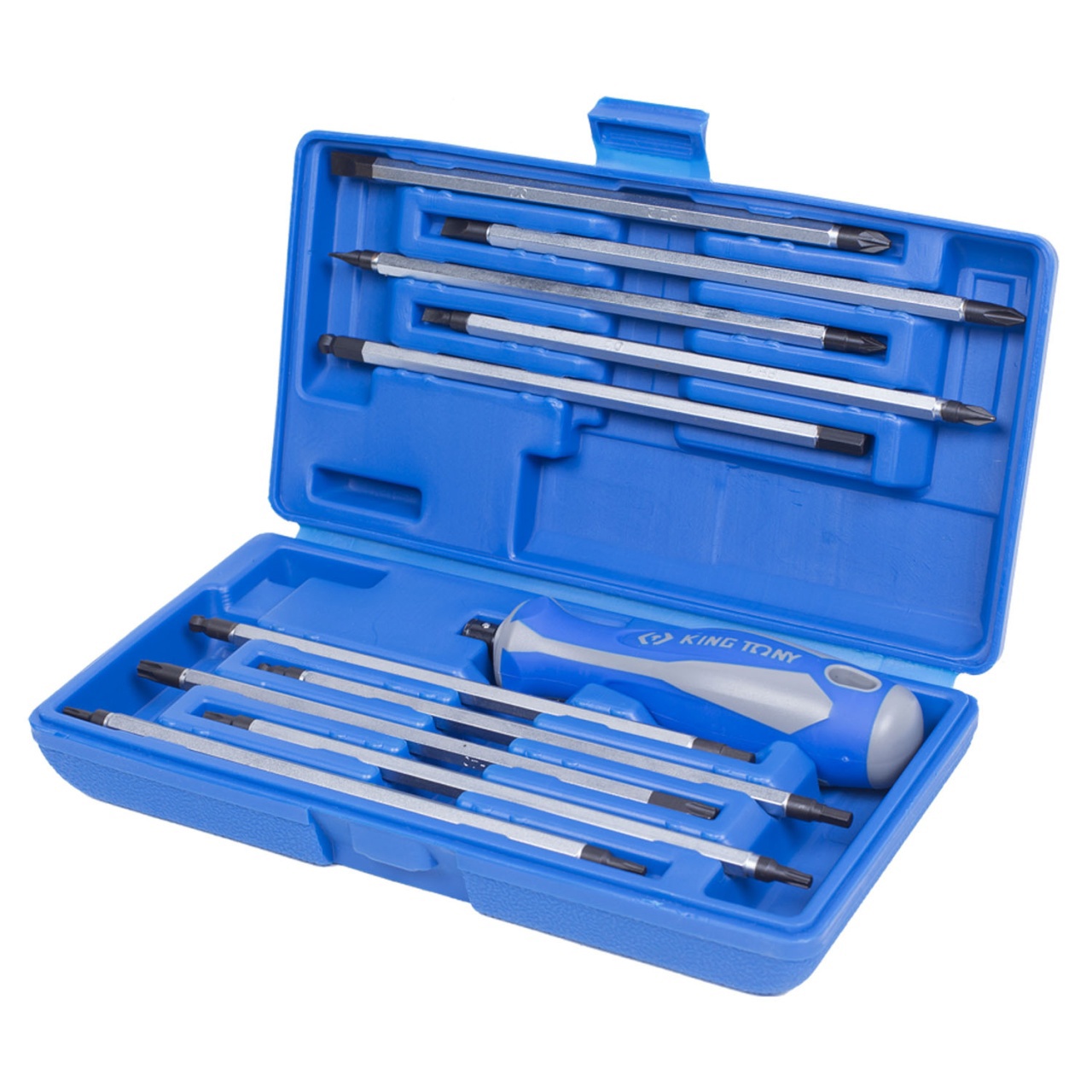 Изображение товара Набор отверток двухсторонних удлиненных KING TONY 32518MR 11 шт