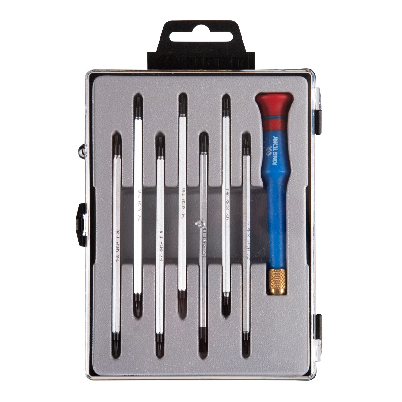 Изображение товара Набор отверток прецизионных King Tony 32607MR, 8 шт