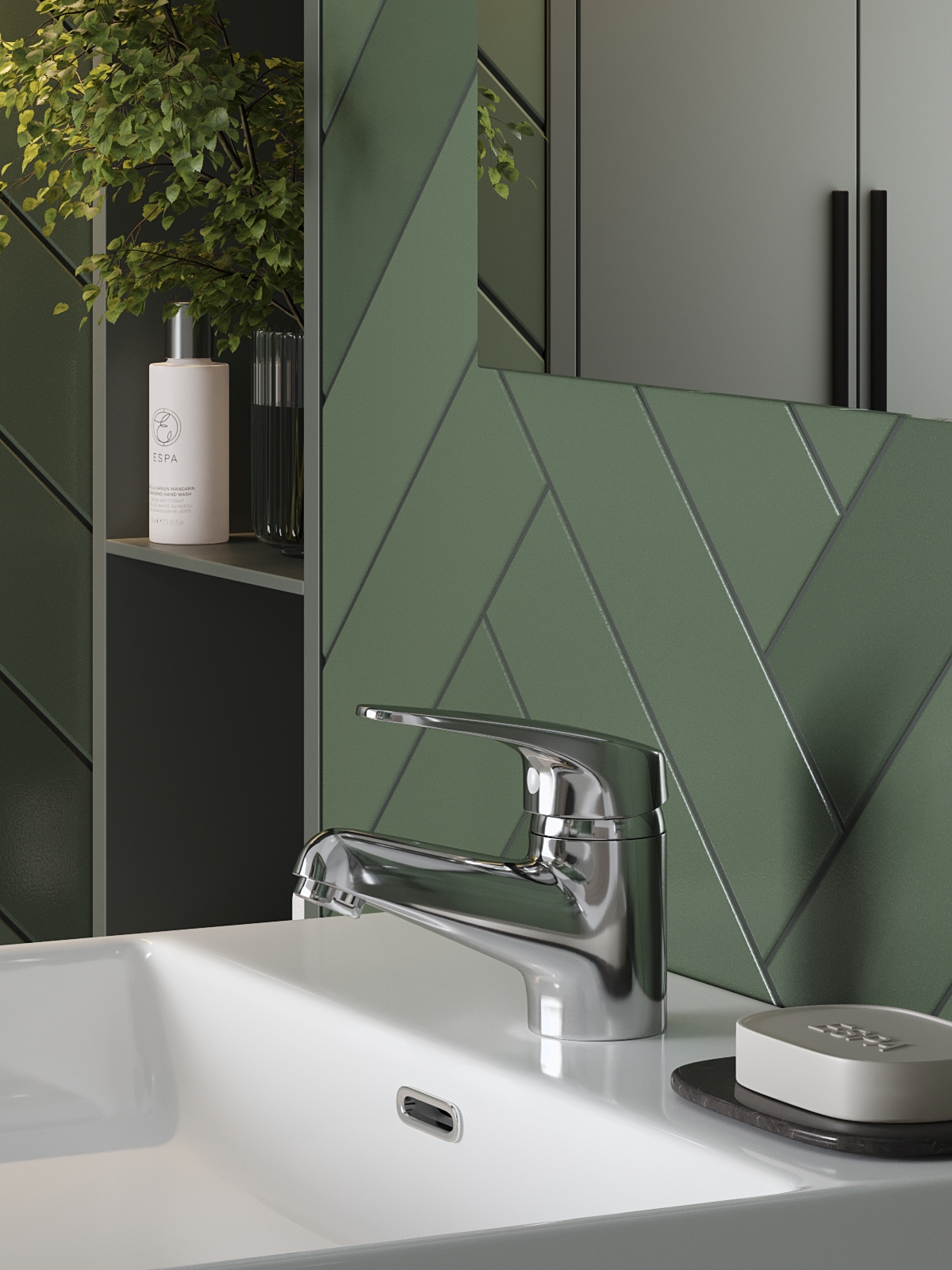 Изображение товара Смеситель для раковины Agger TL-2102100 однорычажный цвет хром