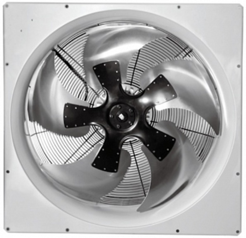 Изображение товара Вытяжной вентилятор Kemao ODS900C-190B6.6D.V-01BR KEMAO + плата D900 мм 75 дБ 32730 м³/ч цвет черный