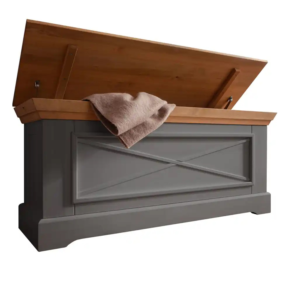 Изображение товара Сундук из сосны Форест 109x50x42 см мебель для хранения серый