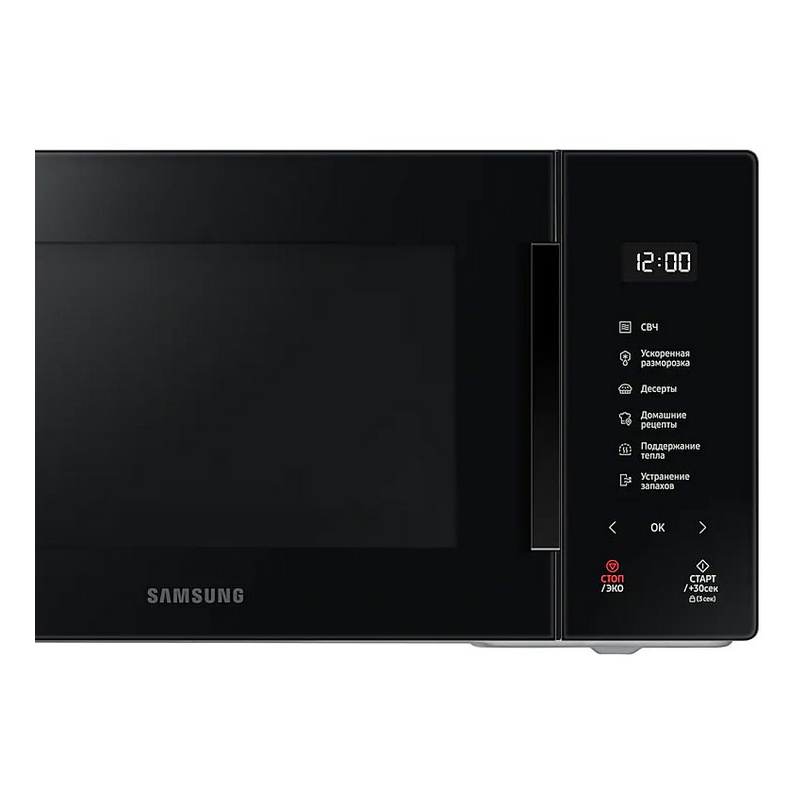 Изображение товара Микроволновая печь Samsung MS23T5018AK/BW 23л черная с сенсорным управлением