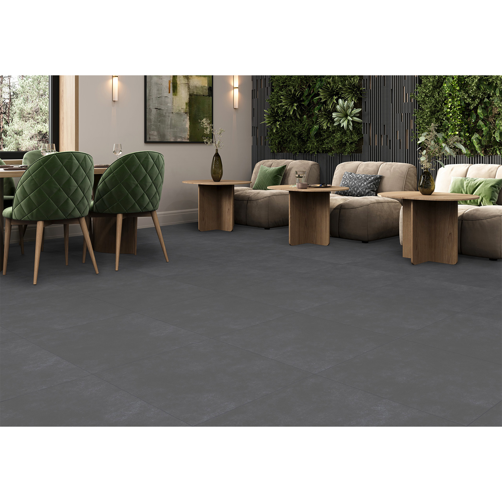 Изображение товара Керамогранит New trend Life D60238M 60x60 см графит