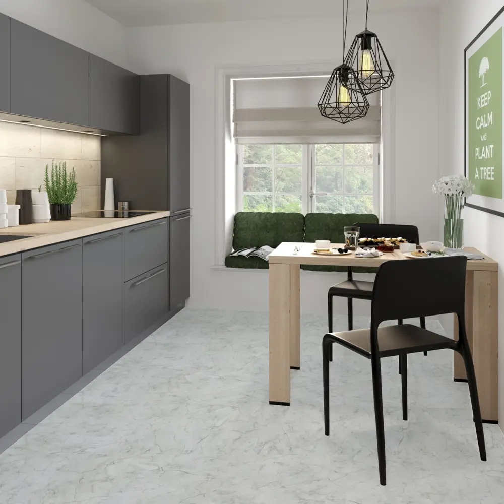Изображение товара LVT плитка Bazzart Мрамор Салаирский 30.48x30.48 см