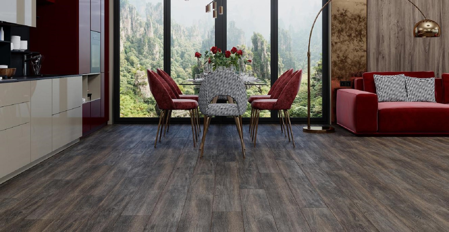 Изображение товара Ламинат Kastamonu Sunfloor Дуб Бремен 8 мм класс 33 с фаской широкая доска