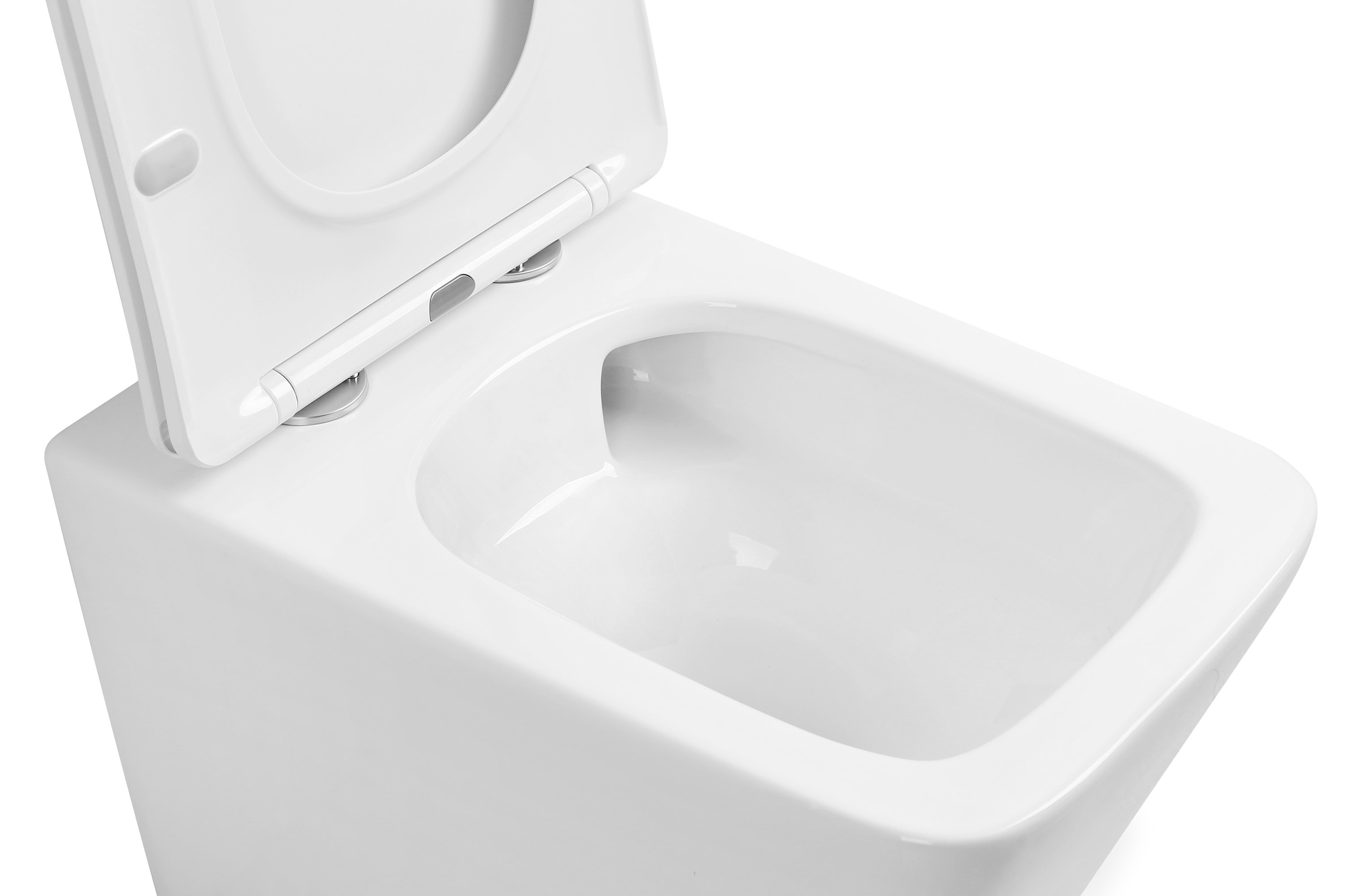 Изображение товара Комплект инсталляции с унитазом Bauedge Q111300-BS0001-HQ-Q00004 белый безободковый