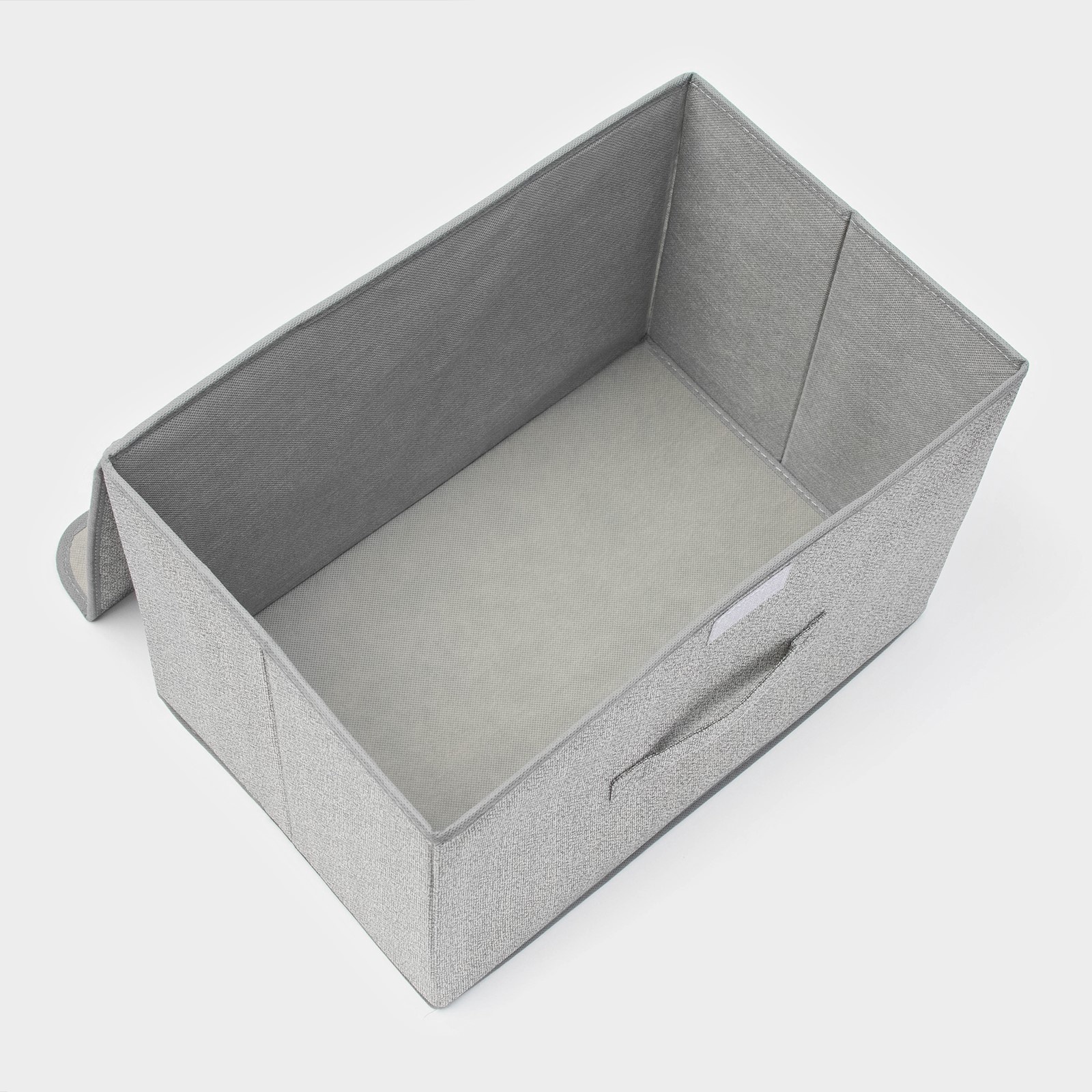 Изображение товара Короб для хранения Доляна Ронда 24x24.5x38 см серый картон