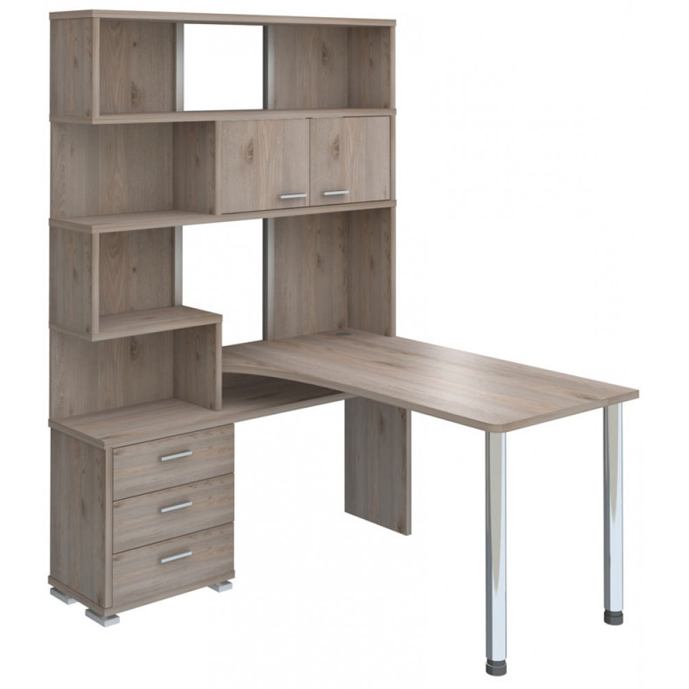 Изображение товара Стол Мэрдэс СР-420/130 Н-Лев 130x199x130 см, Ясень шимо светлый, ЛДСП