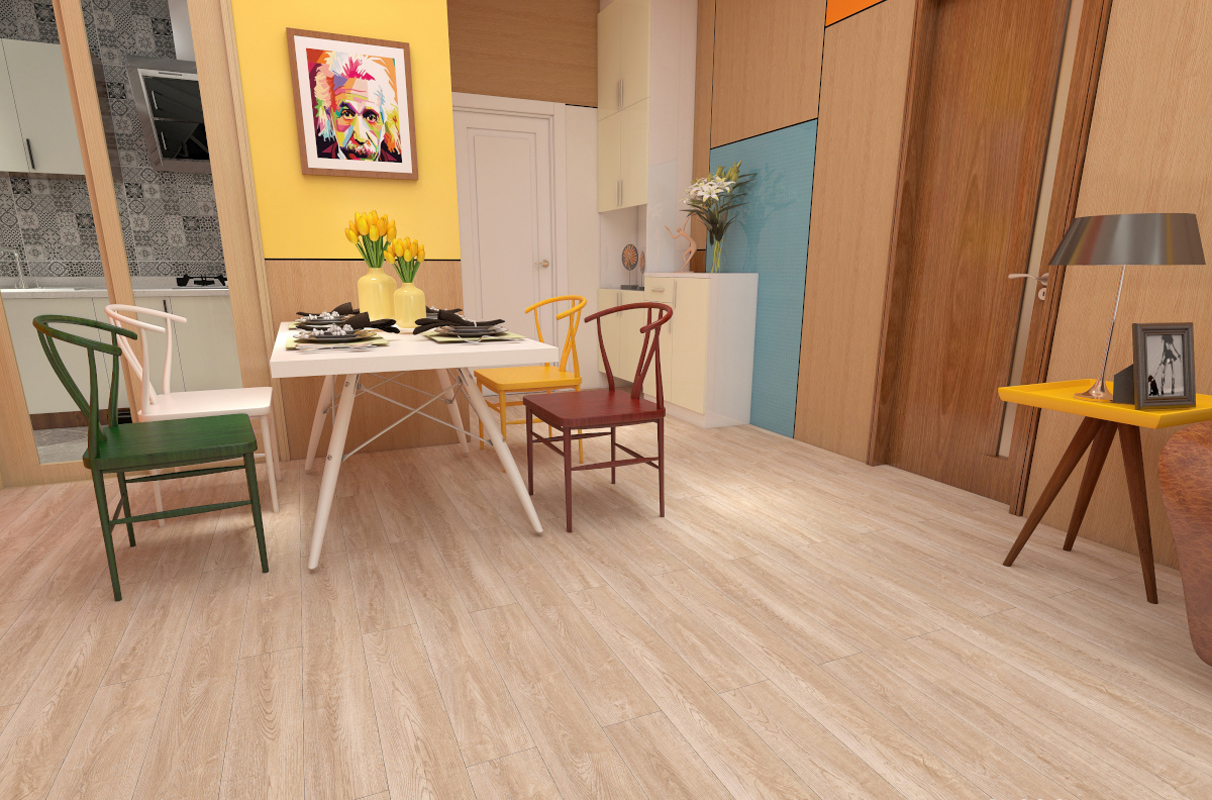 Изображение товара Ламинат Woodstyle Омбелдон Бежевый 33 класс толщина 8 мм 2.12 м²