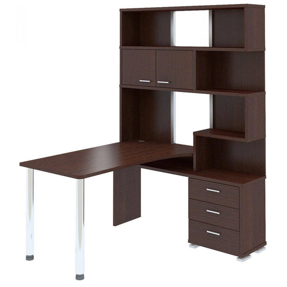 Изображение товара Стол Мэрдэс СР-420/130 В-ПРАВ 130x199 см венге ЛДСП мебель для дома