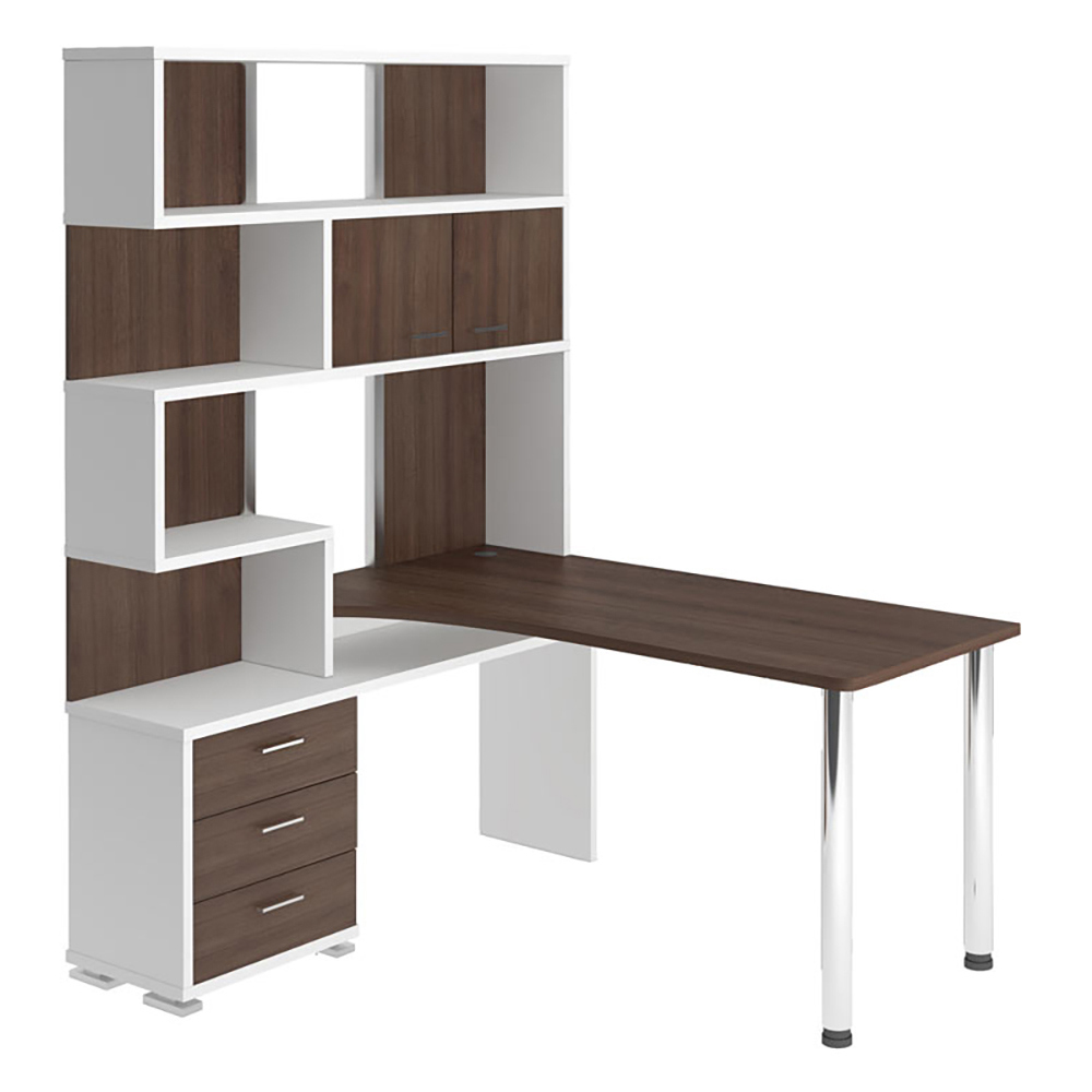 Изображение товара Стол Мэрдэс СР-420/150 БЕШШ-Ч-ЛЕВ угловой 130x199 см